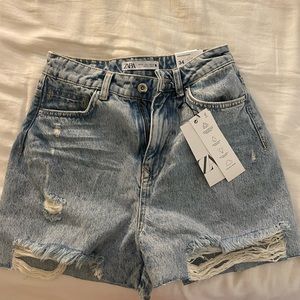 Zara Denim Jean Shorts